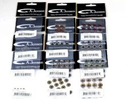 A.Jensen 4D Eyes 4 + 8 + 10 Mm – 1 Of Each 12 Colors/sizes