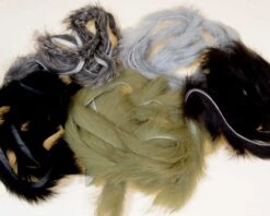 A.Jensen Rabbit Zonker Strips – 5 Earth Colors